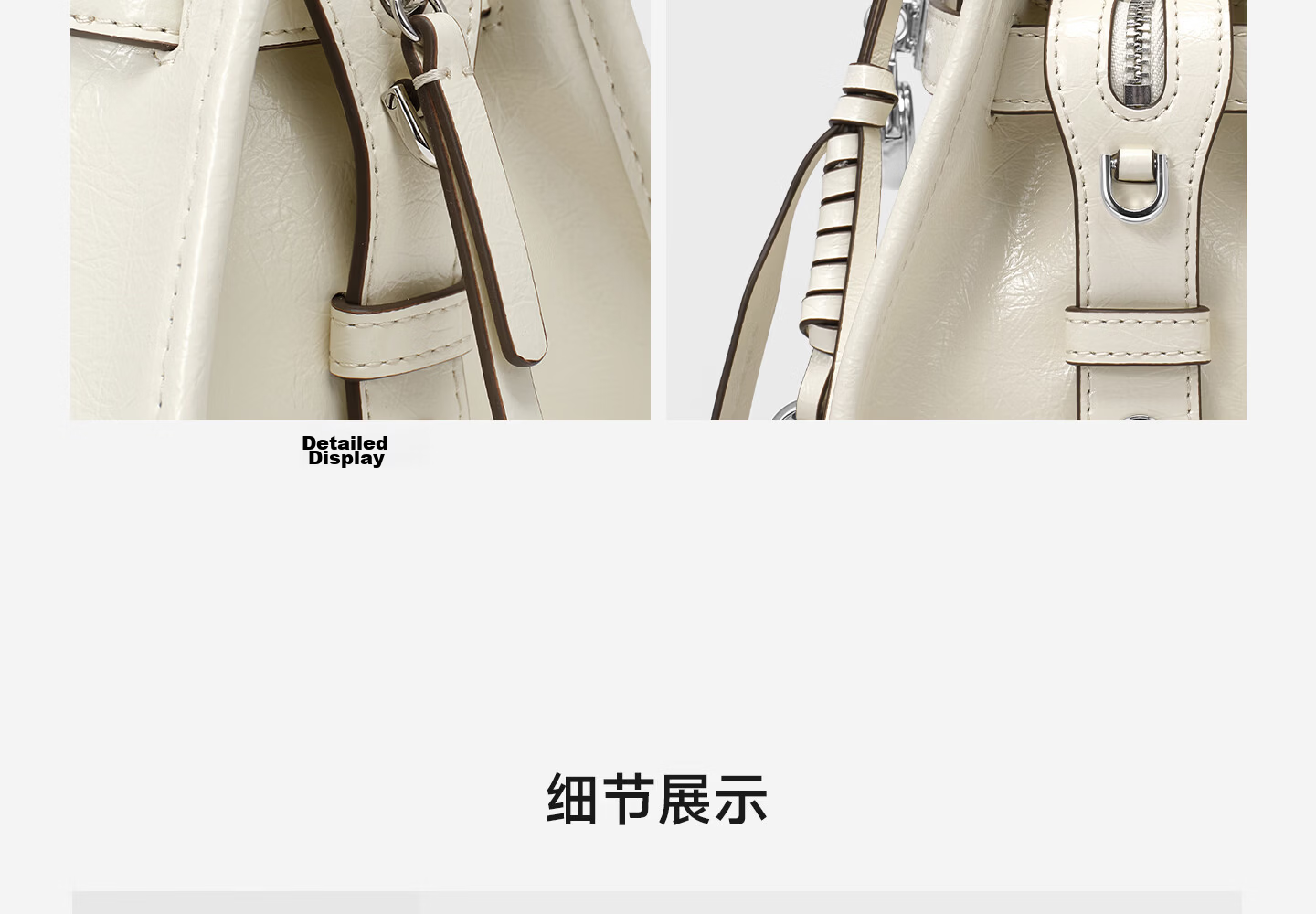 NUCELLE Angelababy Style Genuine Leather Dream Baguette Bag 26 New Commuter Shoulder Underarm Tote Handbag Gift 15