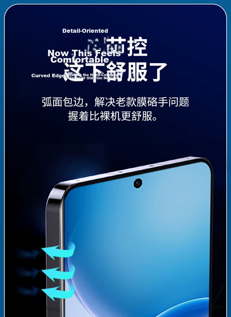 Langling Dust Removal Quick Stick OPPO Reno16 Tempered Glass Screen Protector Full Coverage HD Anti-Fingerprint Anti-Shock Explosion-Proof Film 12