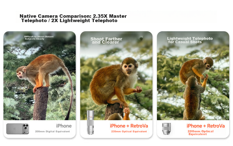 PGYTECH Apple iPhone 17 Photography Kit RetroVa Vintage Imaging Set iPhone 16 Pro Max Dandelion Photography Handle Long Focus Telephoto Lens Attachment 11