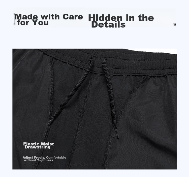 Xtep Men's Woven Sports Pants Summer Breathable Ice Silk Quick-Dry Outdoor Training Versatile Sun Protection 11
