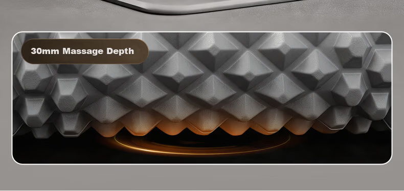XTEP Foam Roller Solid Spiked Muscle Relaxation Stick Leg Massage Roller Slimming Fascia Massager 11