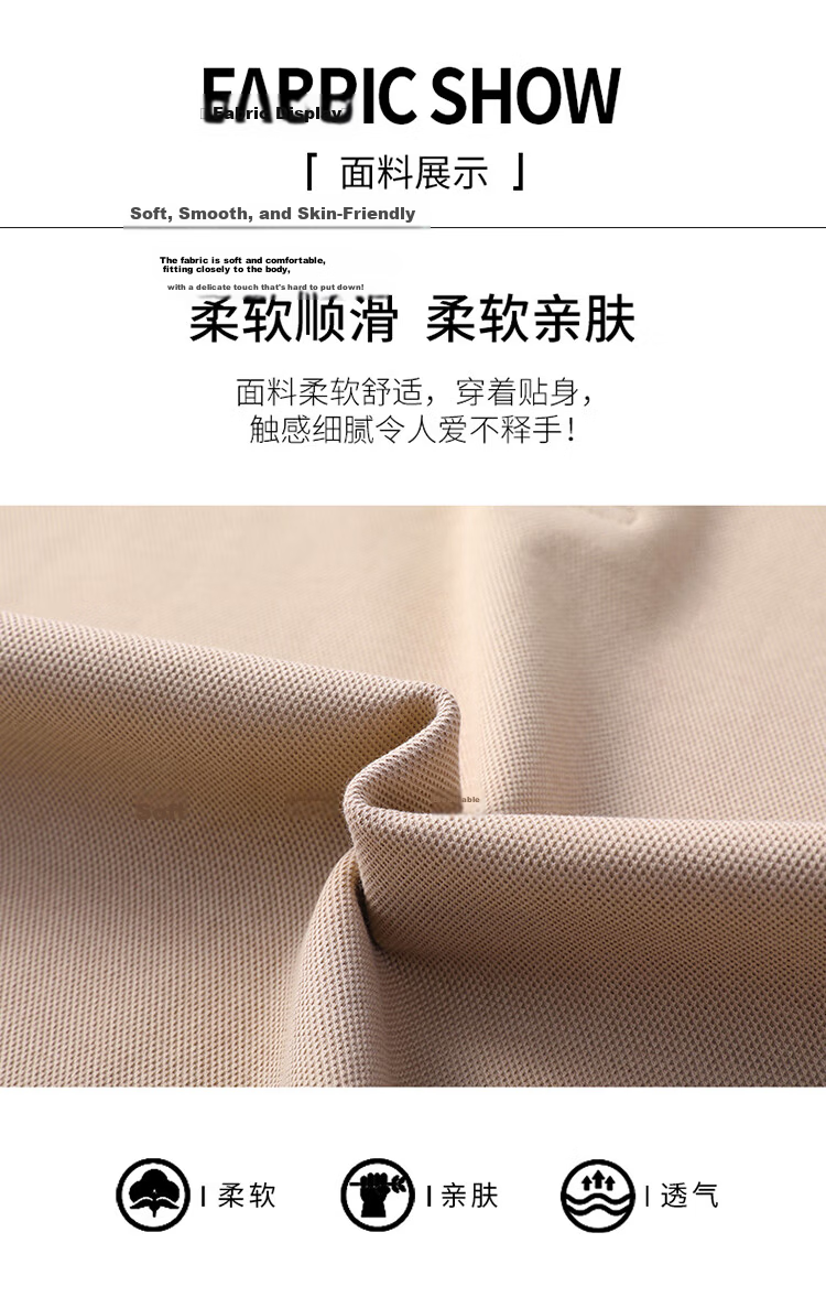 ROMON 100% Cotton Short Sleeve Men's Classic Business Polo Shirt Casual Solid Color Base Layer Gray XL 3