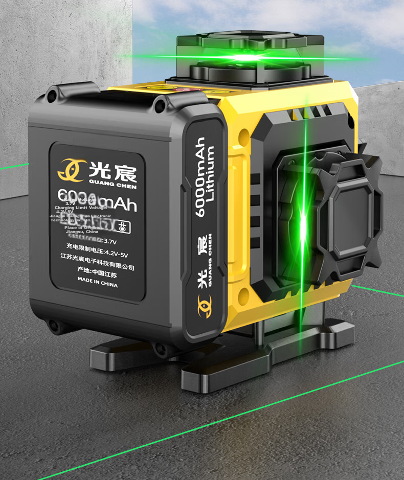 Guangchen 8-Line Infrared Level High-Precision Strong Light Auto-Leveling Laser Level Outdoor Daylight Fine Line 18