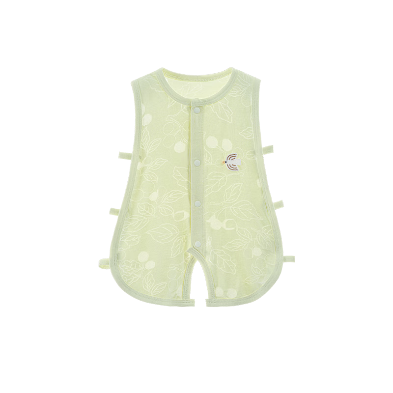 Tonglian Chuxin [Chamomile] Baby Summer Thin Romper Newborn Summer One-piece Bodysuit Pajamas Crawling Suit