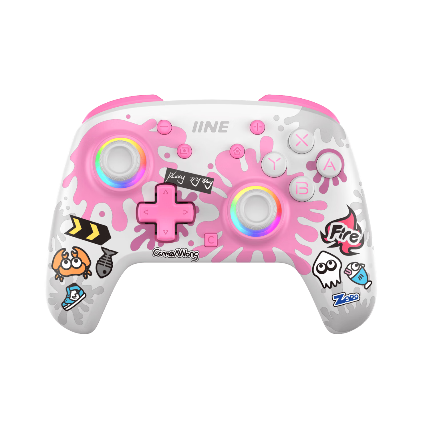 IINE Xingyao Controller Switch 1/2 Compatible PRO2 Gamepad Bluetooth Wireless HD Vibration One-Key Wake PC Steam Mobile NS2 Accessory