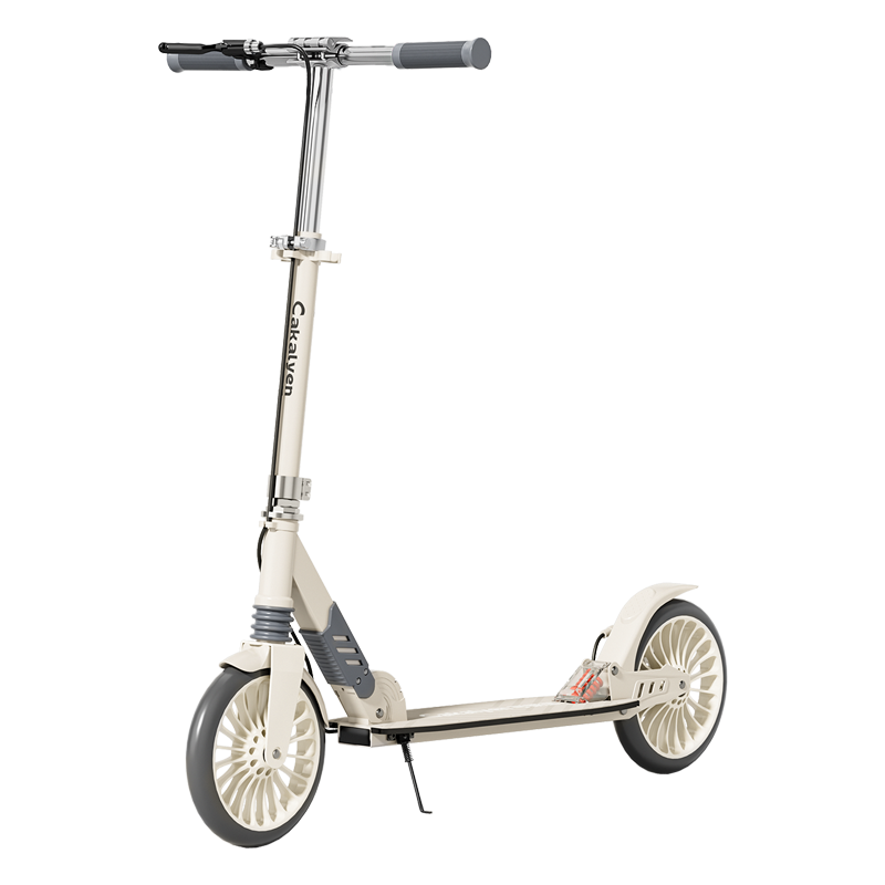 Cakalyen Kelain Children's Scooter 6-12 Years Adult University Student Two-Wheel Commuter Aluminum Alloy Disc Brake L2 Extreme Wind