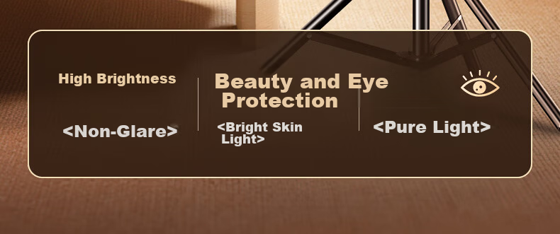 JIMANTU Live Streaming LED Fill Light Flat Panel Lighting for Indoor Photography Portrait Beauty Video Shooting Desktop Square Soft Light 2