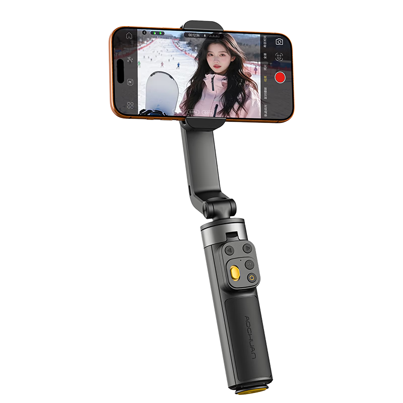 Aokawa Q1 Concert Zoom Selfie Stick Gimbal 360-Degree Rotating Mobile Phone Camera Stabilizer Anti-Shake 2026 New Travel Tripod