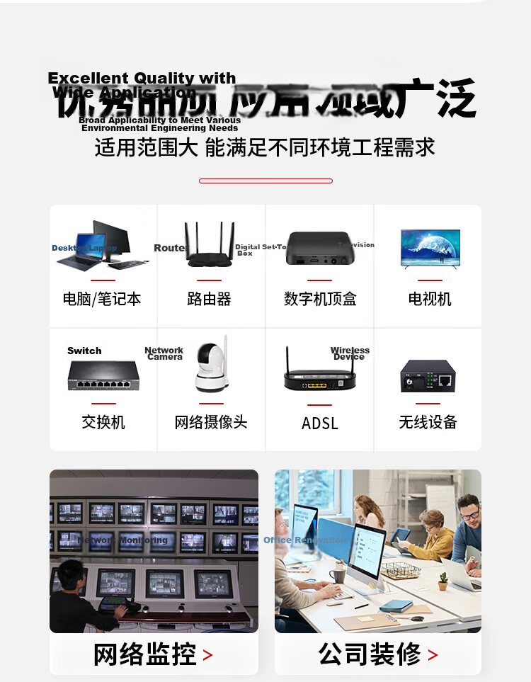 AMPCOM CAT6 Tool-Free RJ45 Shielded Gold-Plated Zinc Alloy 8P8C Ethernet Connector AMC6102 16