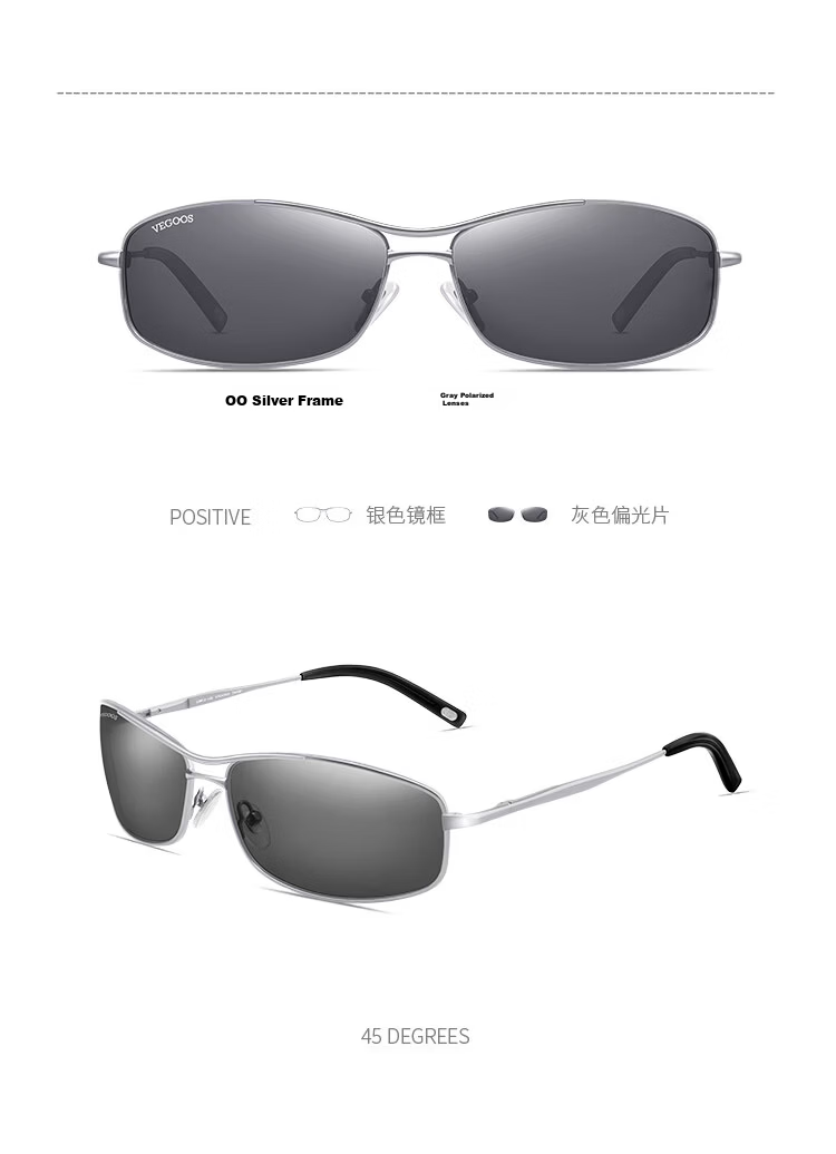 VEGOOS HD Polarized Sunglasses UV Protection Men's Driving Sunglasses Men's Gift 12