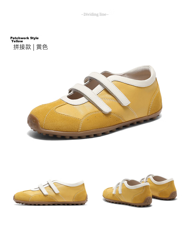 Senda Star Style Nai Pi De Xun Mary Jane Women's 2026 Summer New Lambskin Casual Shoes 4XV03BQ6 Beige Size 40 25
