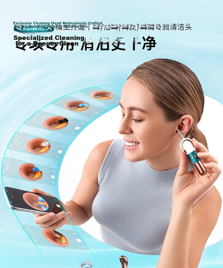 Bebird 3 UltraX Visual Ear Cleaner Hummingbird 2K HD Ear Care Device Birthday Gift Premium Gift Box 15
