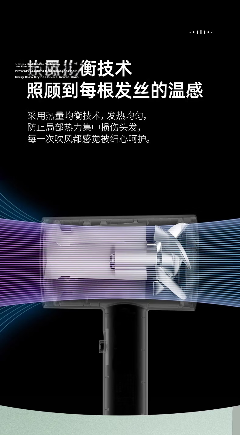 Flyco FH6296 Home Hair Dryer Powerful Wind Hair Care Quick Drying Portable Travel Gift Birthday Holiday Present 6