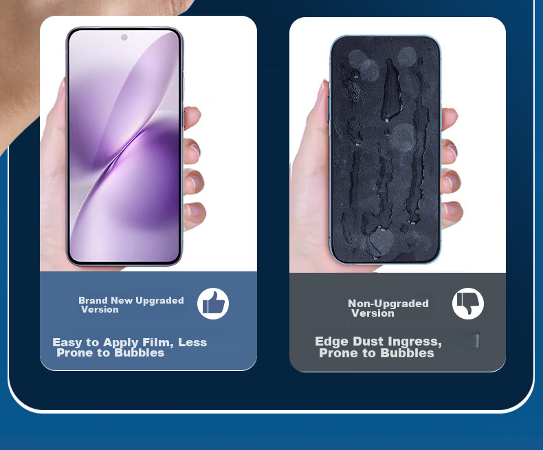 Smorss [2-Pack Dust-Free Case] Tempered Glass Screen Protector for vivo X300, Ultra-Clear, Bubble-Free, Anti-Fingerprint, Shockproof Film with Ultrasonic Unlock Compatibility 8