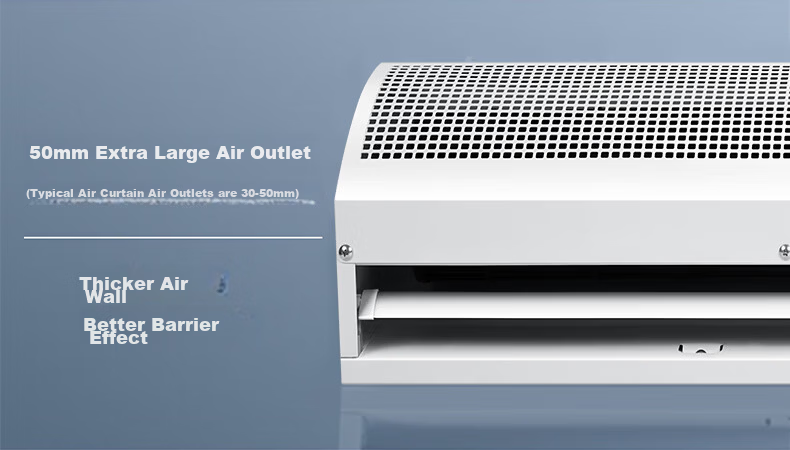 Airmate 900mm Remote Control Air Curtain Commercial AFM3009-04R Wind Screen Air Door for Restaurants Shops Supermarket Entrance 4