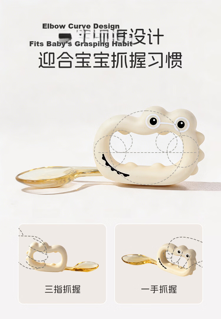 Dr. Ma Newborn Baby Feeding Set Infant Tableware Complementary Food Bowls Gift Set 6-Piece with Gift Bag 9