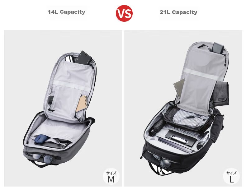ELECOM MNL City Pack Urban Commuter Backpack High-End Sturdy Business Travel Large Capacity Laptop Bag for Men 8