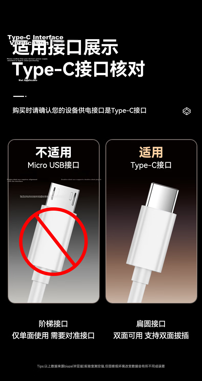 BIAZE Surveillance Camera Power Extension Cable Type-C for Xiaomi 2 PTZ Standard 2K/360/Ezviz Indoor Outdoor 3M Charging Cable 4