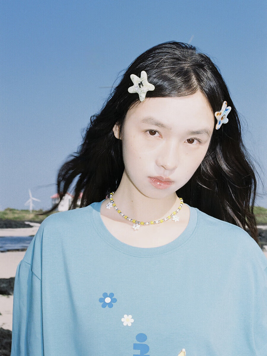 Tagi "Tapi Star" Hair Clip for Women Autumn Winter Versatile Bangs Clip Starfish Hair Accessory Side Clip Hairpin Birthday Gift 15