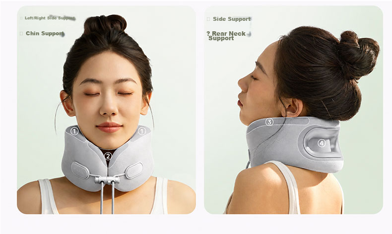 CEENIU Long-Distance Travel U-Shaped Neck Support Pillow Portable Foldable U-Shape Headrest Neck Pillow for Airplane and High-Speed Train 16