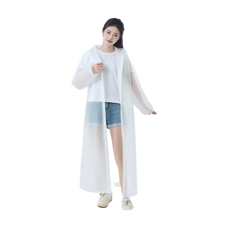 ENGMARSS Disposable Pocket Raincoat for Adults, Thickened And Extended Large Size, Portable for Parades And Hiking, Outdoor Rain Poncho, One Size Fits All, Pack of 5