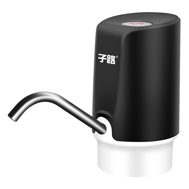 Zilu Electric Water Pump, Automatic Water Dispenser for Bottled Water, Suitable for Large And Small Bottles, with Blue Light And Large Butto