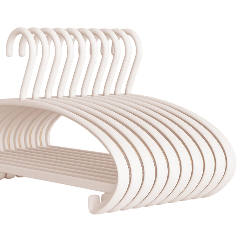 LYNN Wide Shoulder Non-Marking Household Clothes Hanger Bedroom Drying Rack Dormitory Clothes Hanger Clothes Support Drying Rack