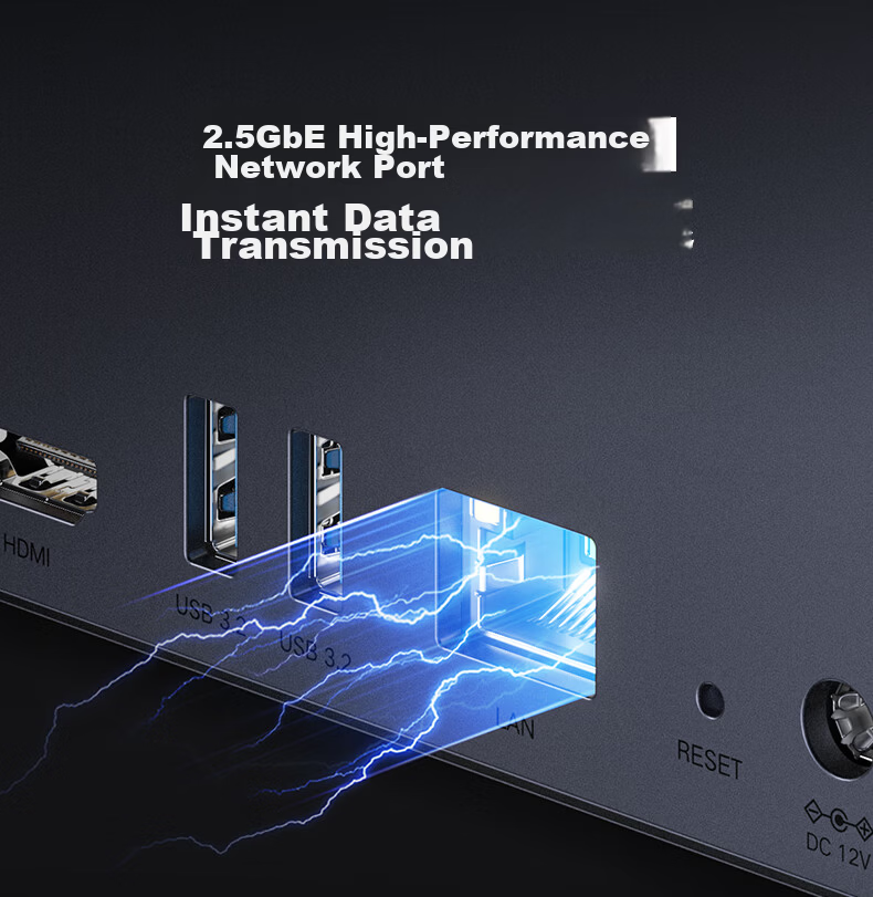 UGREEN Private Cloud DH4300Plus 8GB Version 16TB Four-Bay NAS Smart Home Storage Personal Cloud Hard Drive Network Server Mobile NFC Connection AI Photo Album Tablet Expansio 40