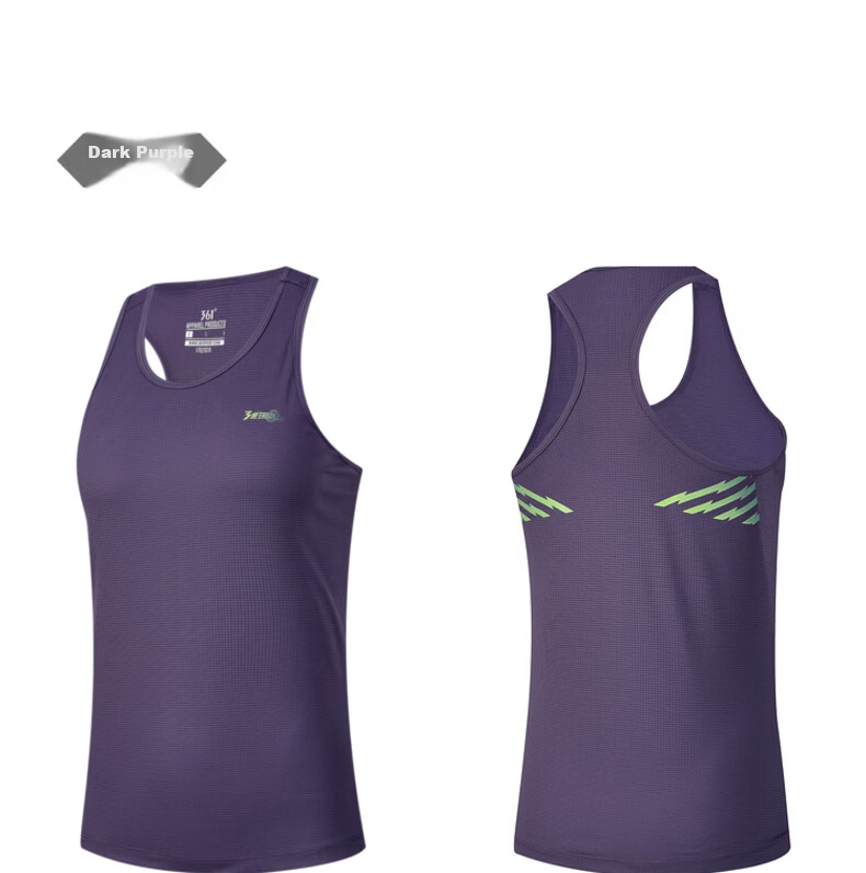 361° Men's Summer Marathon Quick-Dry Sports Running Fitness Sleeveless T-Shirt 652422503-3 73