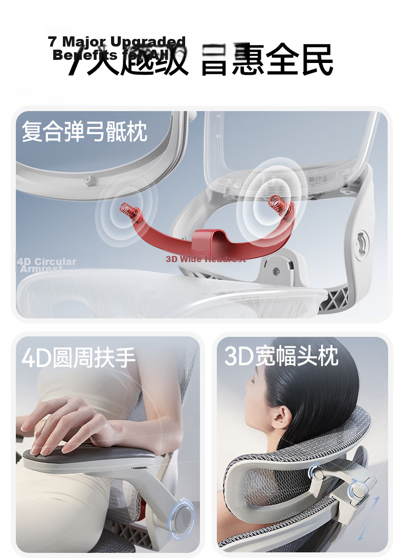 Sihoo B100Pro Sliding Seat Ergonomic Office Chair Computer Chair Ergonomic Gaming Chair Black 2