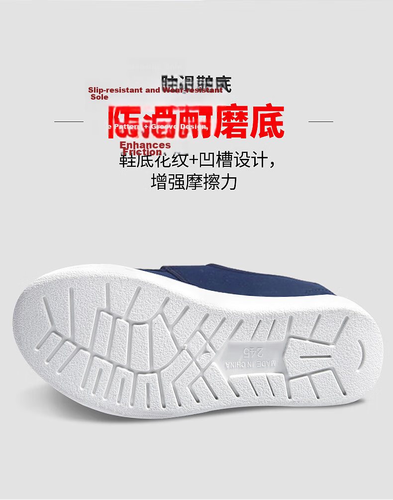 Mulang Anti-Static Velcro Single Mesh Shoes Breathable Dustproof Cleanroom Electronic Factory Work Shoes Thickened Soft Sole Navy Blue PU Sole Velcro Single Mesh Shoes Size 40 10