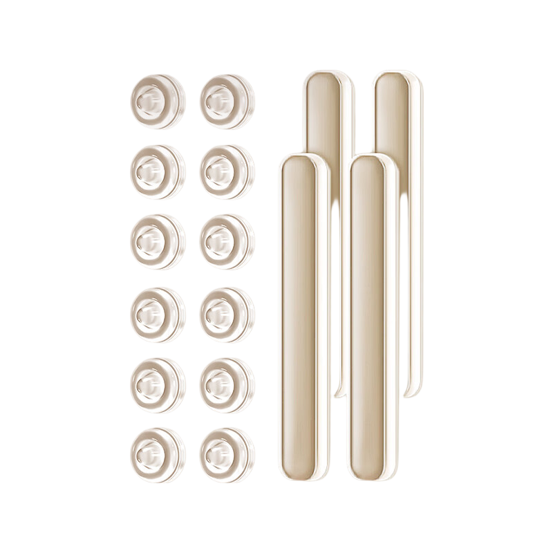 Baoshi Anti-Collision Sticker, Silicone Furniture Cabinet Door Bumper Strip, Door Handle Transparent Adhesive, Thickened, No Residue Left