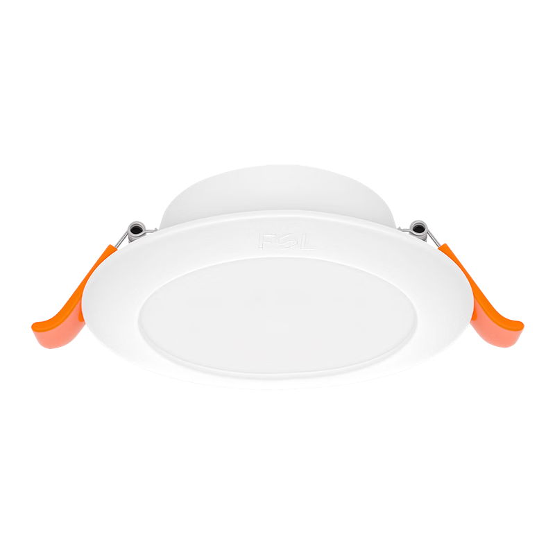 Foshanzhaoming (FSL) LED Downlight, 2.5 Inch, 4W, Cool White 6000K, Full Plastic PP Flame-Retardant Integrated Downlight