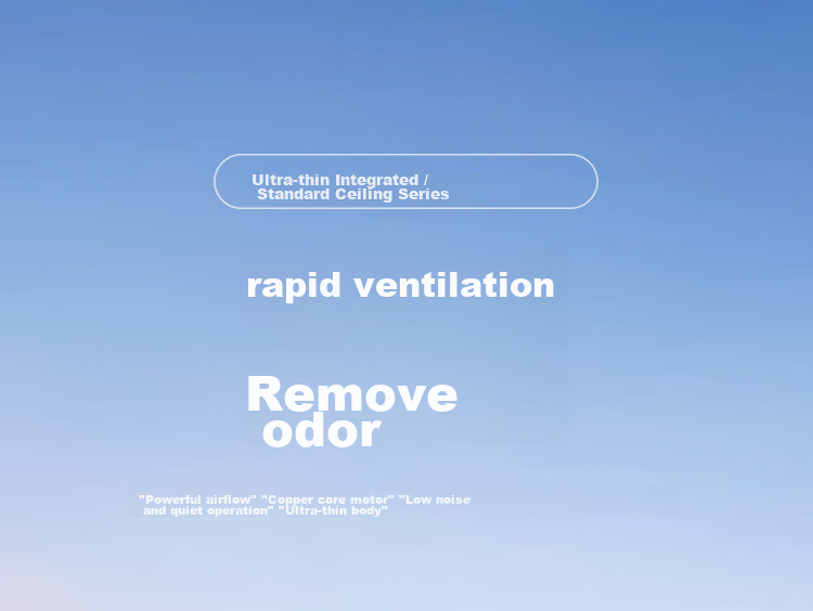 Nedfon Universal Ceiling Exhaust Fan, Integrated Ceiling Ventilation Fan 300x300 Low Noise Ducted Ventilator BPT10-23A 3