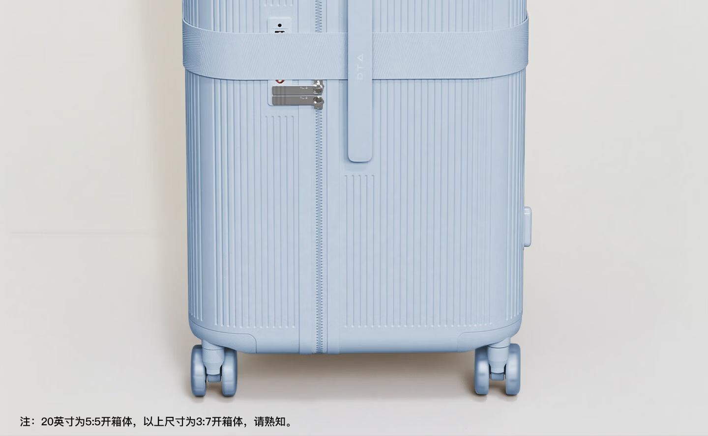 DTA Large Capacity Luggage Women New Travel Trolley Suitcase Durable Student Password Lock Men Yunting Blue 30 Inch 20