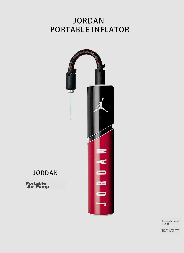 NIKE Portable Mini High-Pressure Inflator Pump for Basketball Soccer Volleyball NKJ03094NS/AC4356-094 2