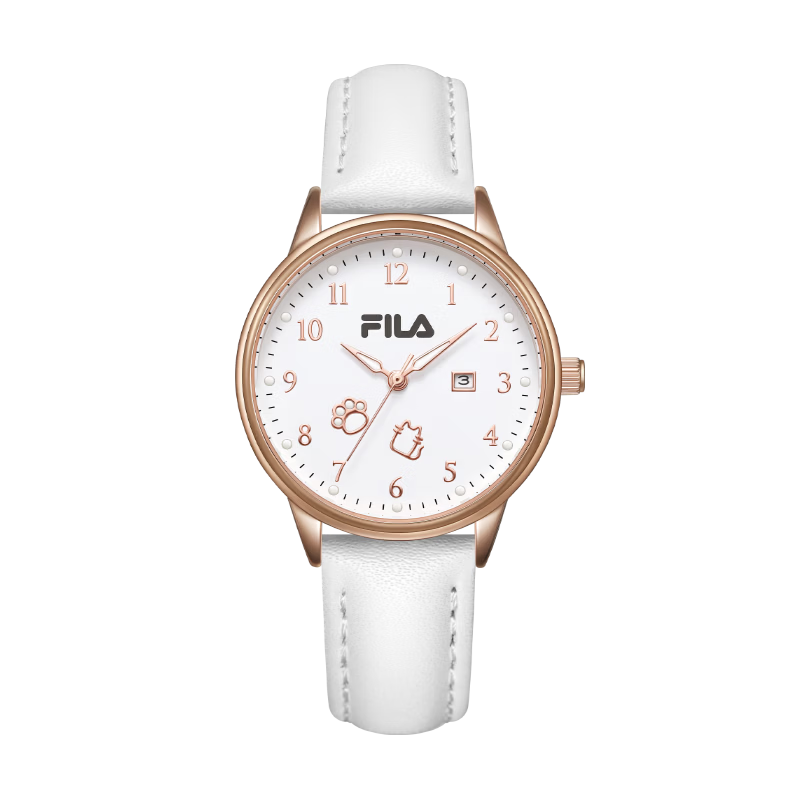 FILA Women's Watch 6811-001 Birthday Gift for Female Students High School Valentine's Day Gift for Girlfriend