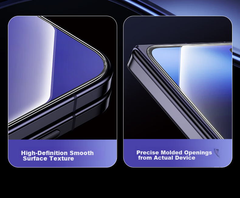 ESR Huawei PuraXMax Tempered Glass Screen Protector Full Coverage Anti-Fingerprint Drop-Proof Explosion-Proof Scratch-Resistant Full Screen Protective Film for PuraXMax Collector Edition 15