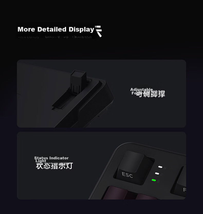 Ikbc Answer 87 Three-Mode Mechanical Keyboard 87 Keys Gaming Office Typing BlackBerry Pink Mahjong Switch 42g 14