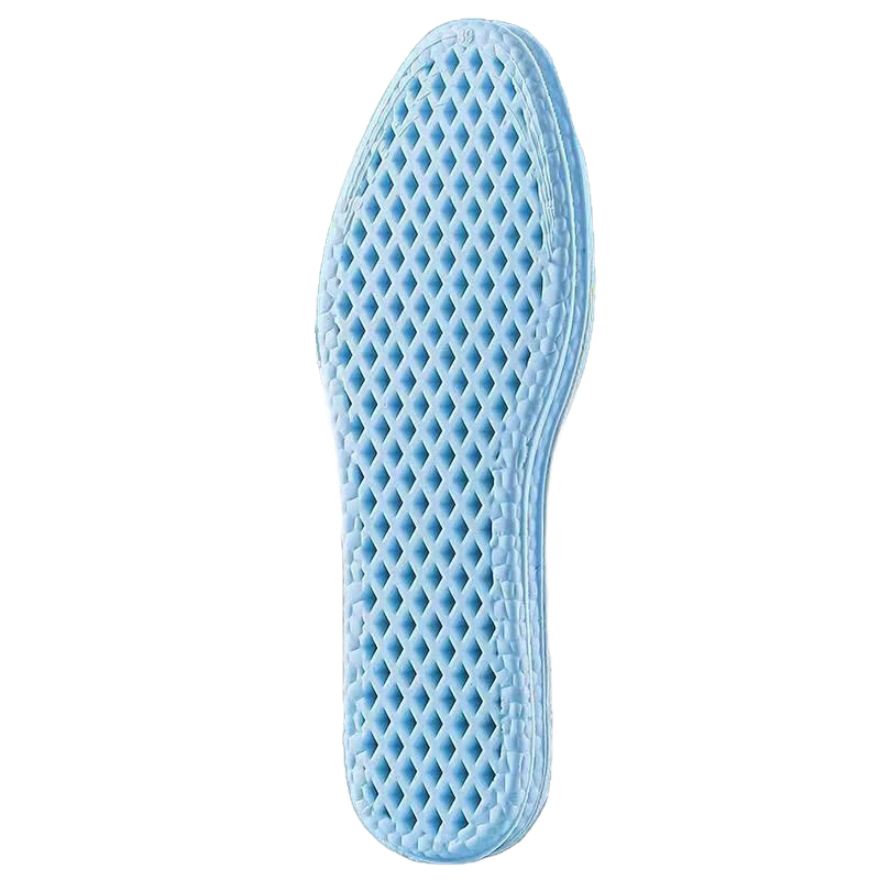 FOOTOPPO Breathable Insoles for Men Summer Sports Long-Standing Elastic Ultra-Thin Leather Insoles Men's Running Thin Insoles Women's