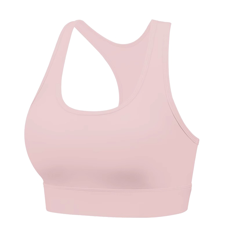 NEVER ME Women's High-Impact Sports Bra Fitness Tank Top Yoga Running Shockproof Lift Support Outerwear