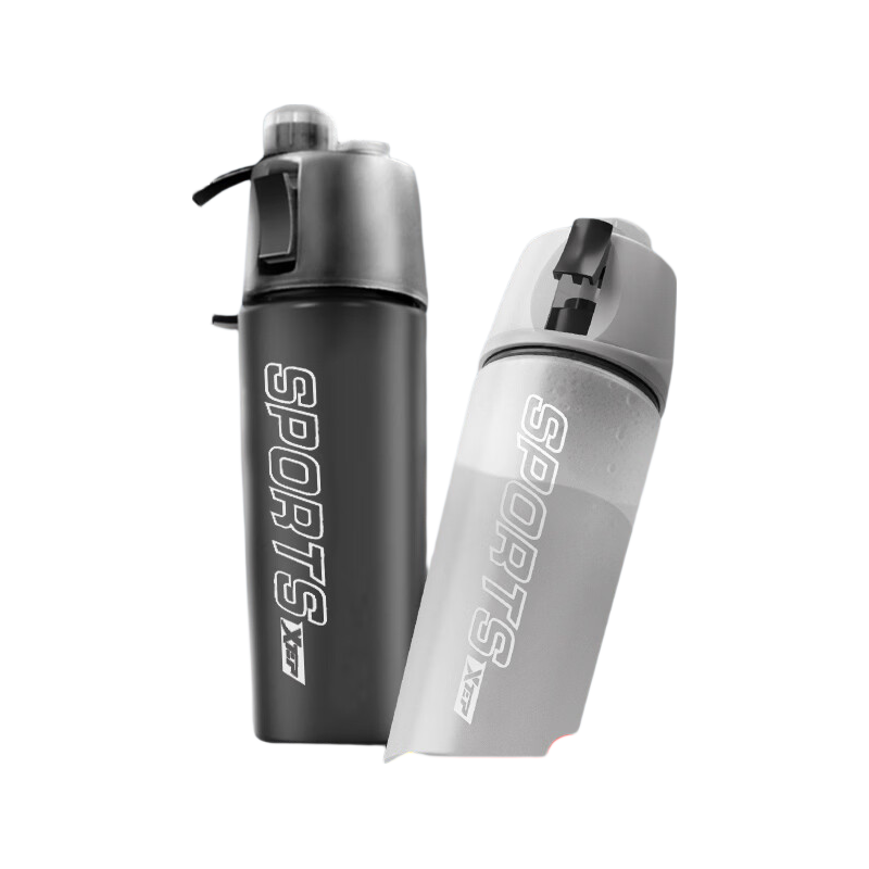 XTEP Spray Water Bottle for Men And Women, Cycling, Children, Students, School Use, Portable Sports Water Bottle for Biking in Summer