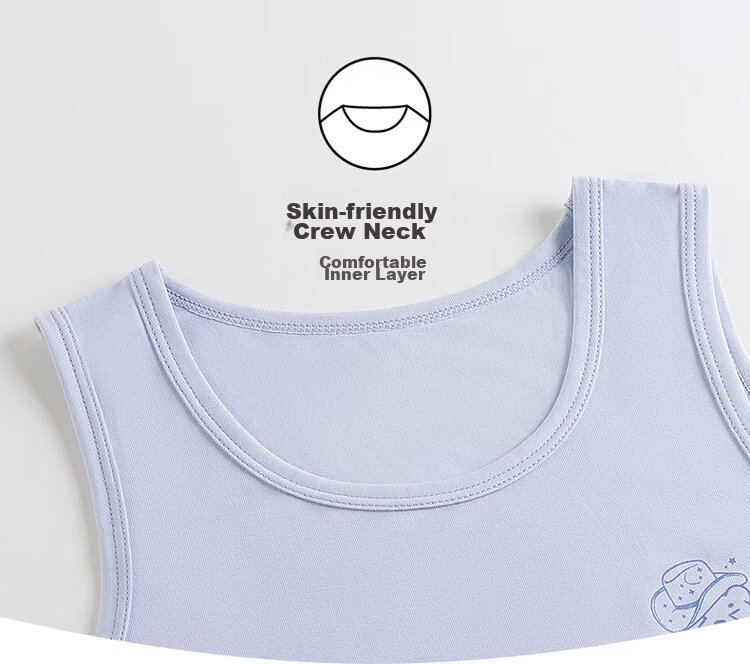 Threegun Kids Cooling Antibacterial Breathable Modal Boys Vest 2-Pack Male Set 2 Size 120 14