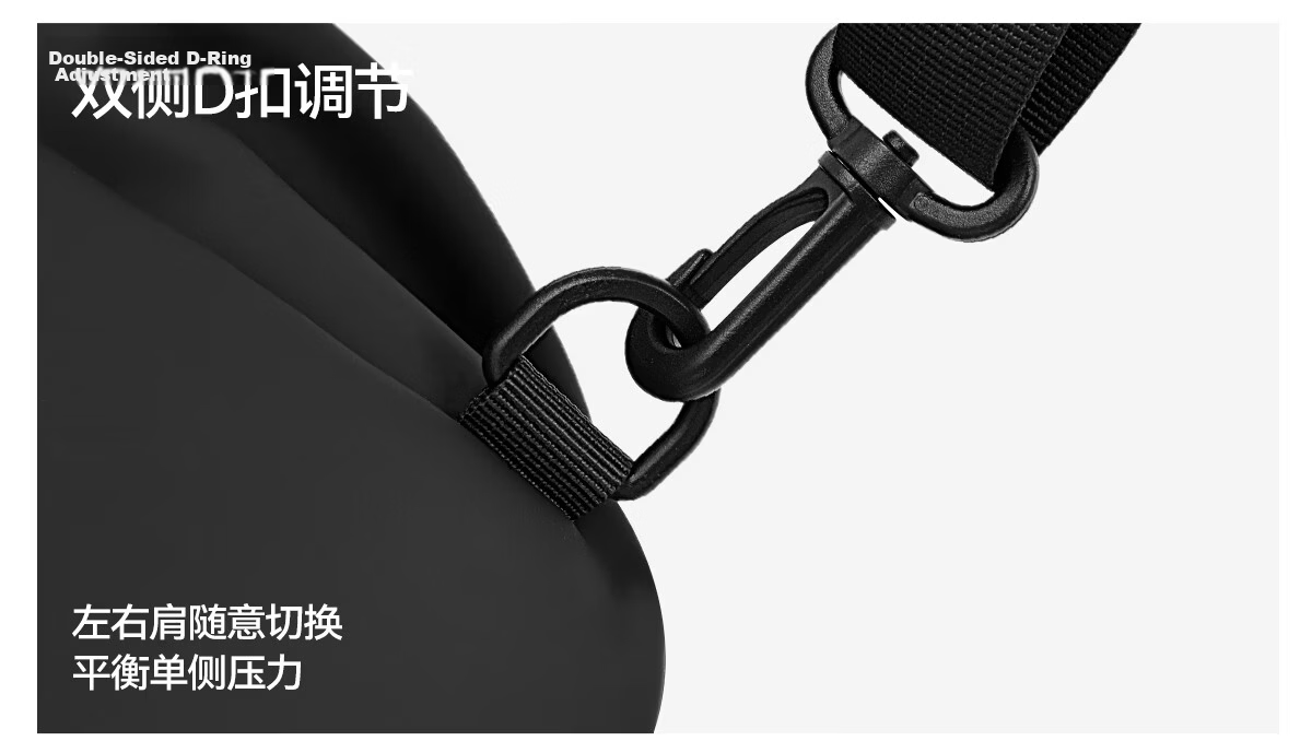 361° Men's Crossbody Bag 2026 New Trendy High-End Shoulder Bag Waterproof Travel Commuter Sports Chest Bag Small Backpack 20