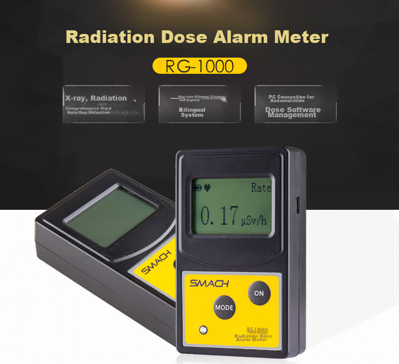SMACH RG600 Nuclear Radiation Detector Ionizing Radiation Personal Dosimeter Alarm Geiger Counter 1