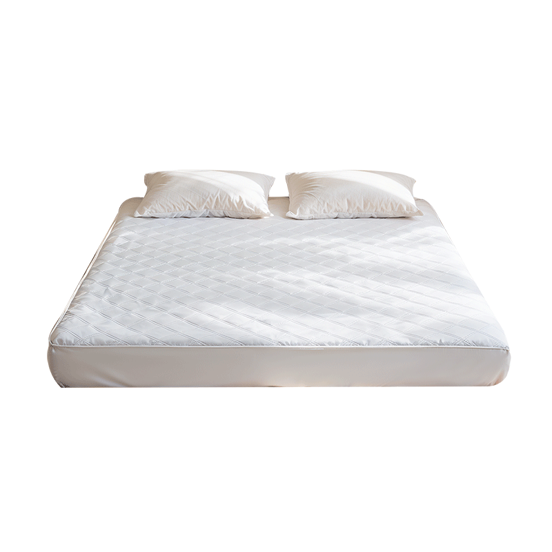 FUANNA Washable Fitted Sheet, Stain-Resistant Mattress Protector Cover, Waterproof Bed Cover for Single/double Beds, 1.8m X 2m, White