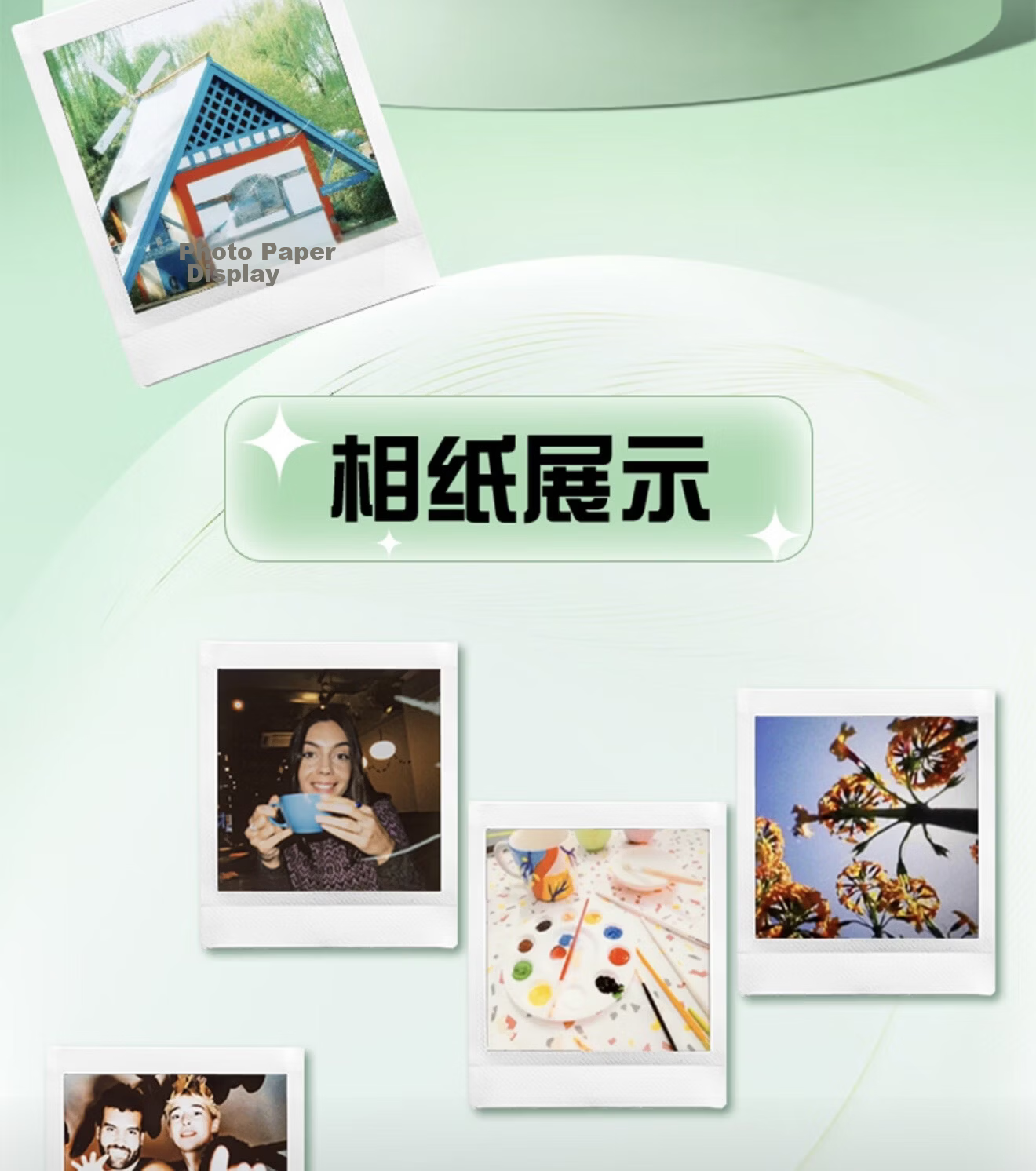 FUJIFILM Instax SQ Instant Film White Border 20 Sheets Overseas Version (Compatible with SQ1/6/40) 2