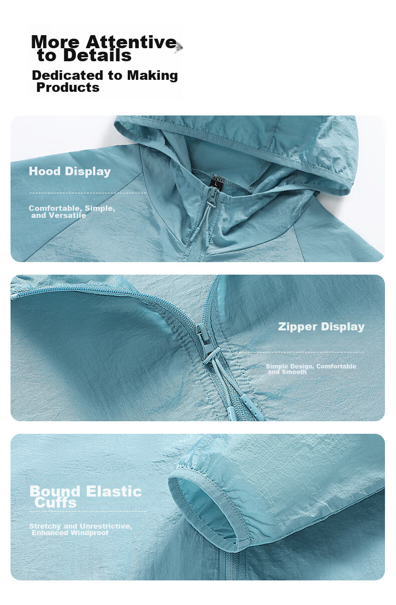 JEEP SPIRIT Men's Summer Outdoor Fishing Ice Silk Jacket Lightweight Sun Protection Breathable UPF50+ Casual Jacket 8