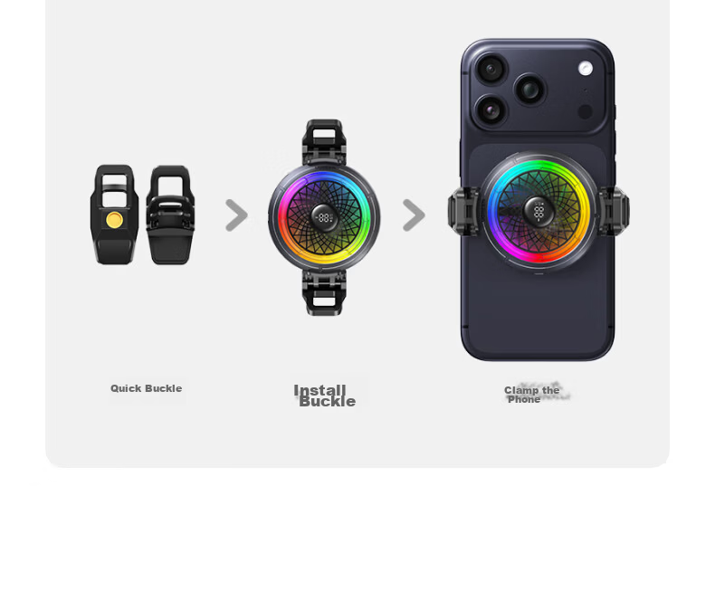 UGREEN Magnetic Mobile Phone Cooler Clip Semiconductor Cooling Low Noise for Apple Android Huawei Xiaomi iPad Tablet Gaming Live Streaming 31
