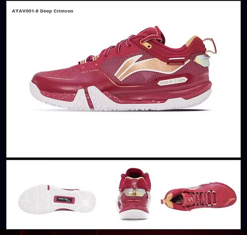 LI-NING Flying on the Ground 3PRO Professional Badminton Shoes Men's Comprehensive Balanced Anti-Twist Comfortable Durable Shock Absorption 11